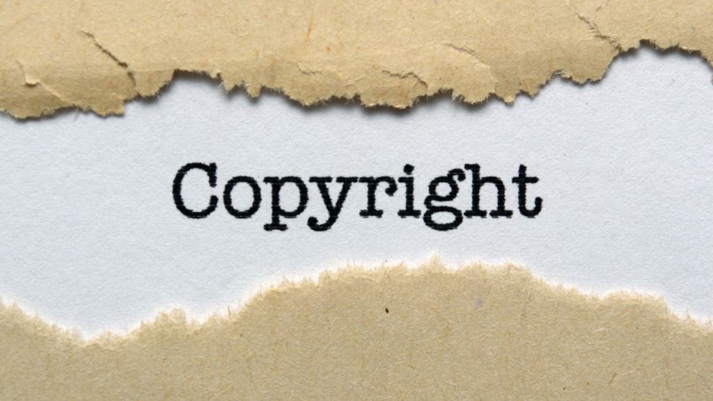 Why is the copyright of a book important?